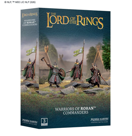 MSBG - Warriors of Rohan Commanders
