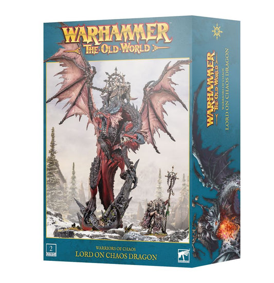 Warriors of Chaos - Lord/Sorcerer on Chaos Dragon