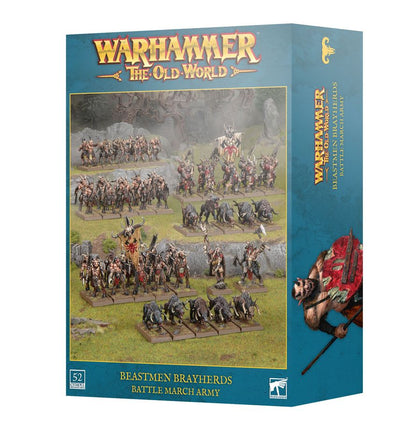 Beastmen Brayherds - Battle March Army