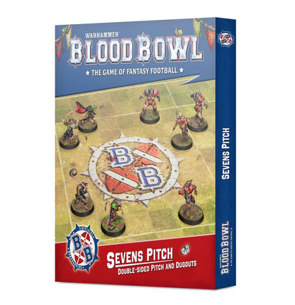 Blood Bowl - Sevens Pitch: Double-sided Pitch and Dugouts