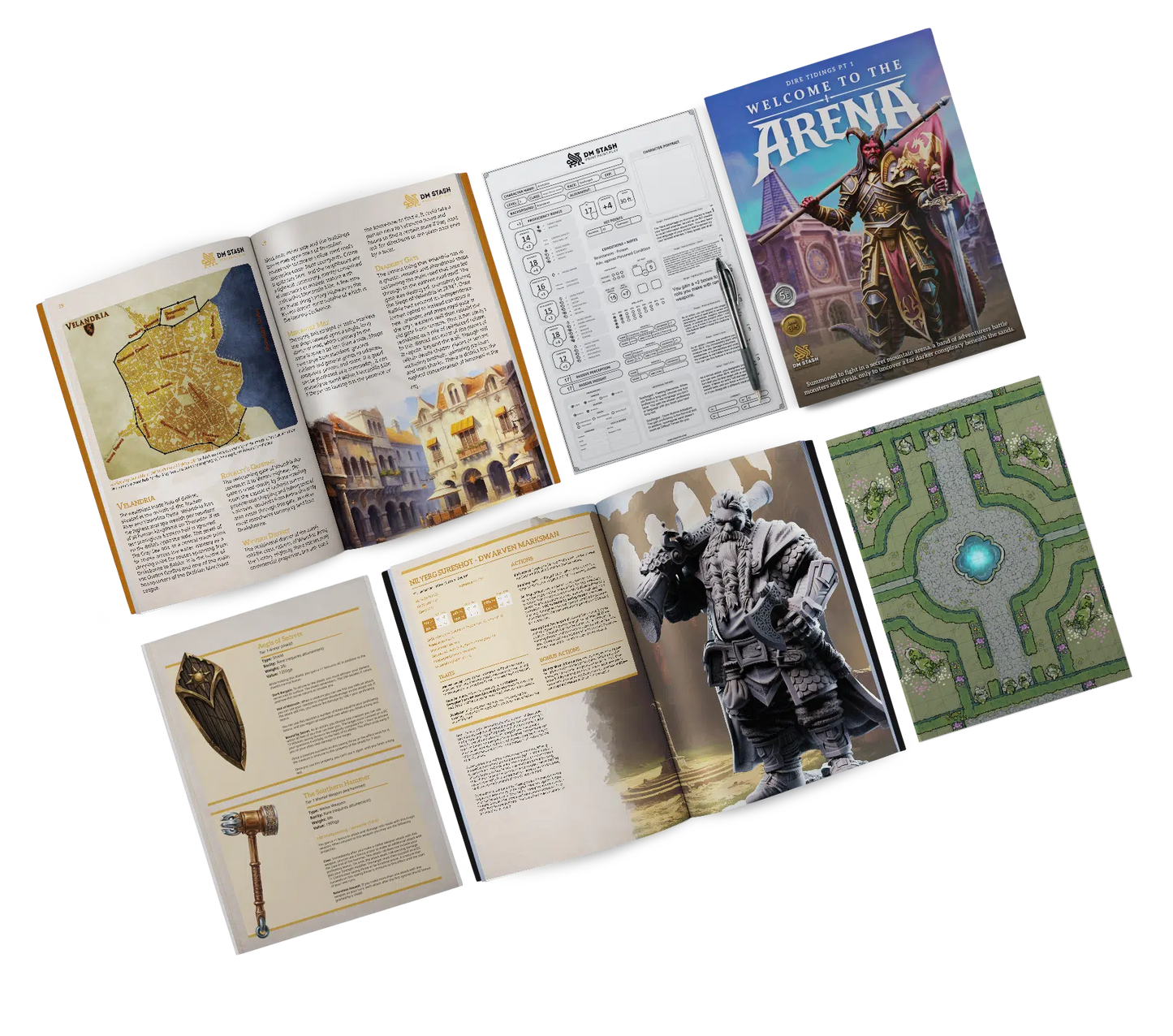 5E Campaign - Welcome to the Arena