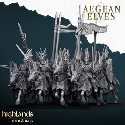 Aegan berittene Drachen