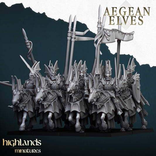 Aegan berittene Drachen