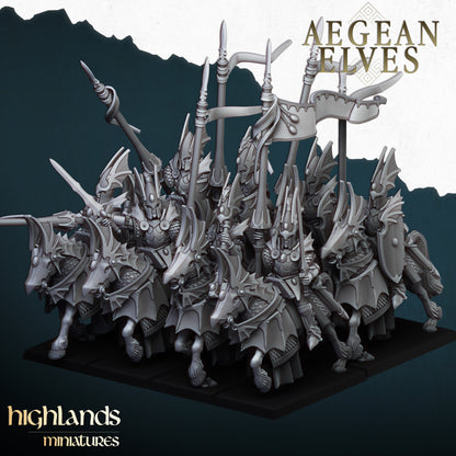 Aegan berittene Drachen