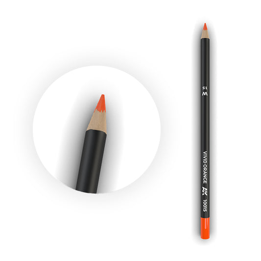 Verwitterungsstift in leuchtendem Orange