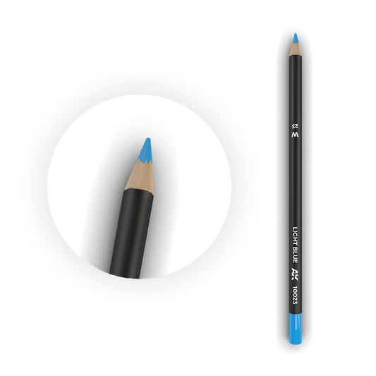 Hellblauer Verwitterungsstift