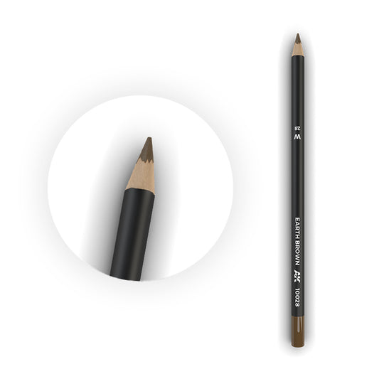 Erdbrauner Verwitterungsstift