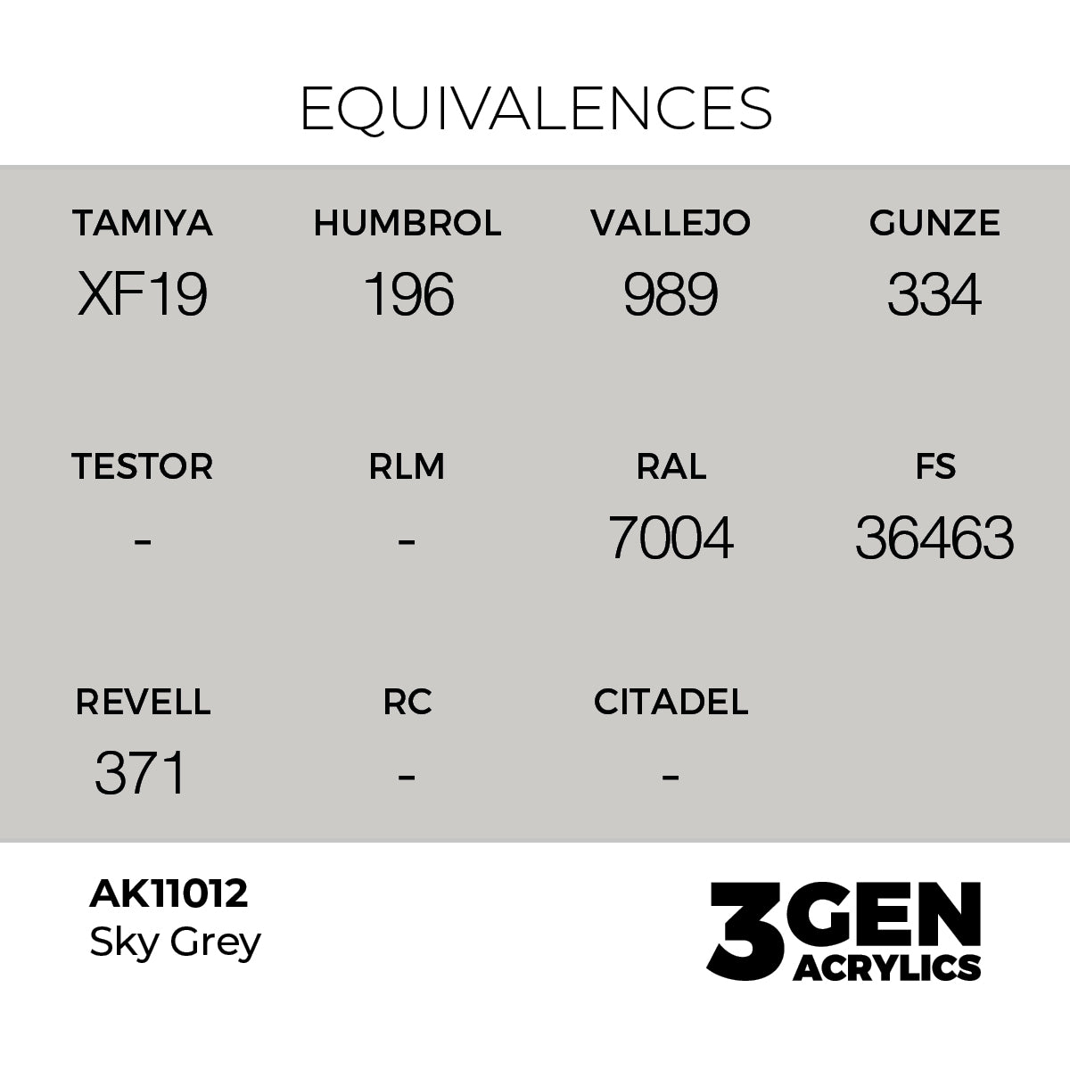 3gen - Sky Grey - 18ml