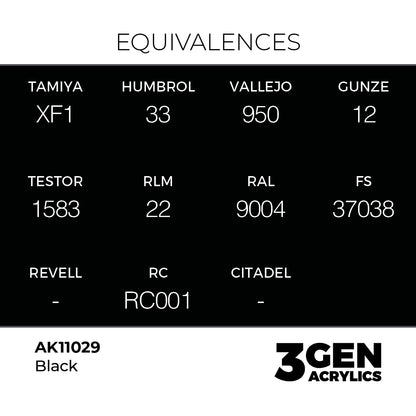 3gen - Intense - Black - 18ml