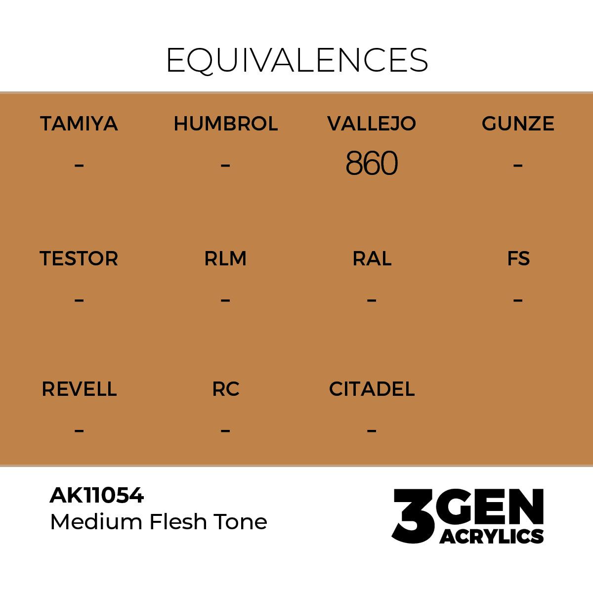 3gen - Medium Flesh Tone - 18ml