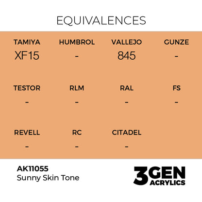 3gen - Sunny Skin Tone - 18ml