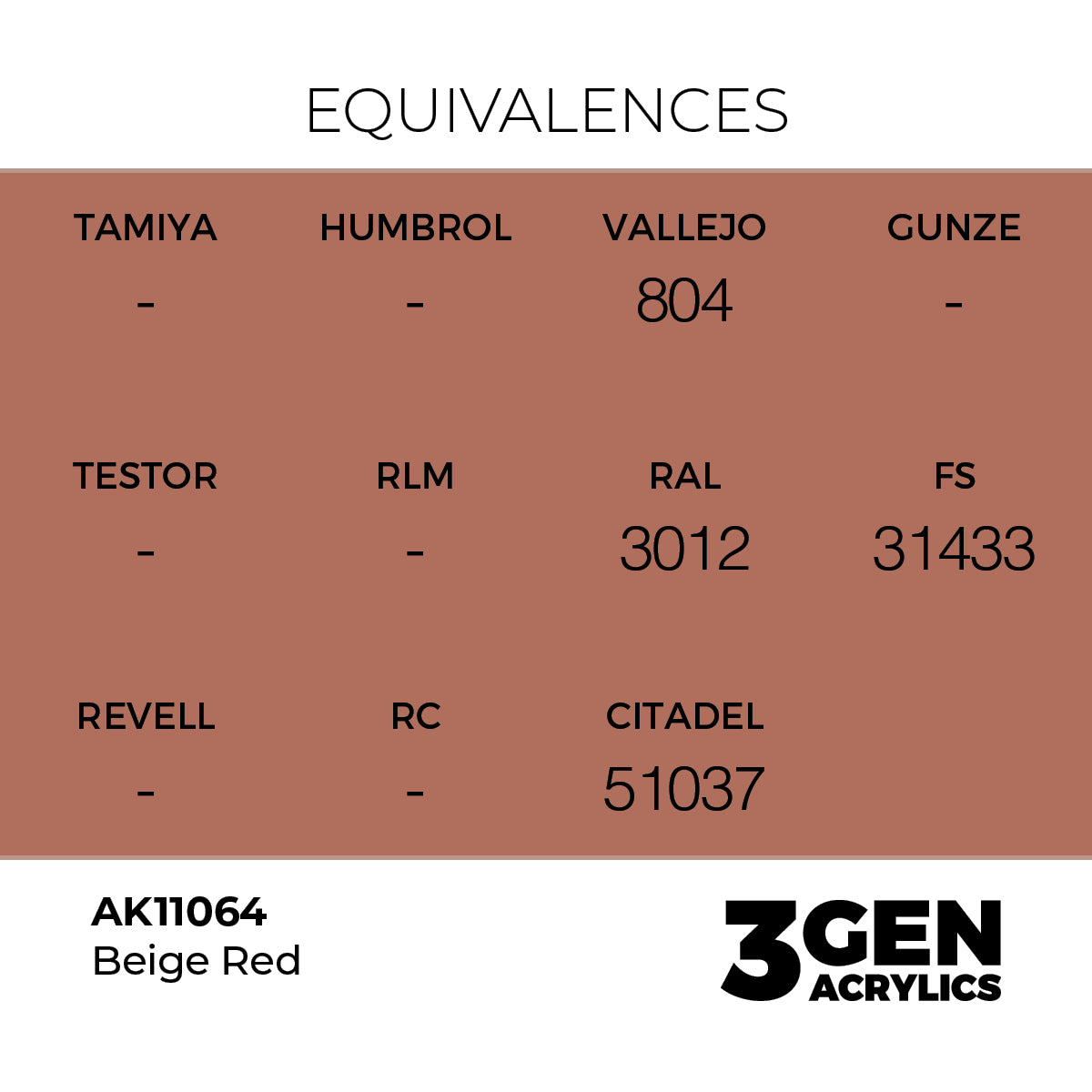 3gen - Beige Red - 18ml