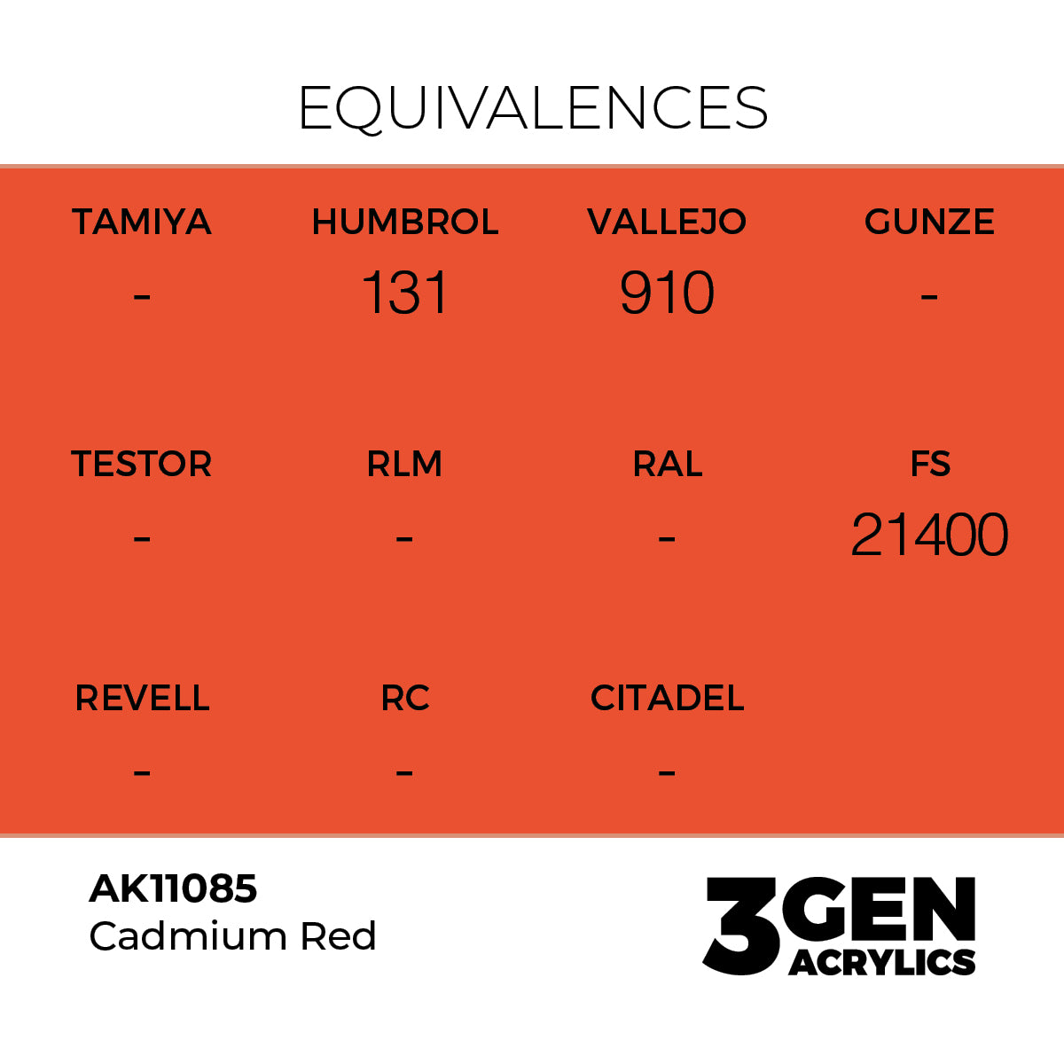 3gen - Casmium Red - 18ml
