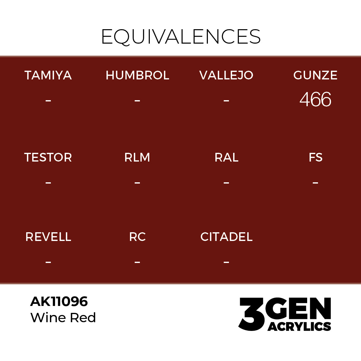 3gen - Wine Red - 18ml