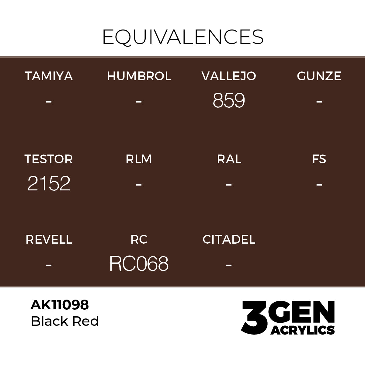 3gen - Black Red - 18ml