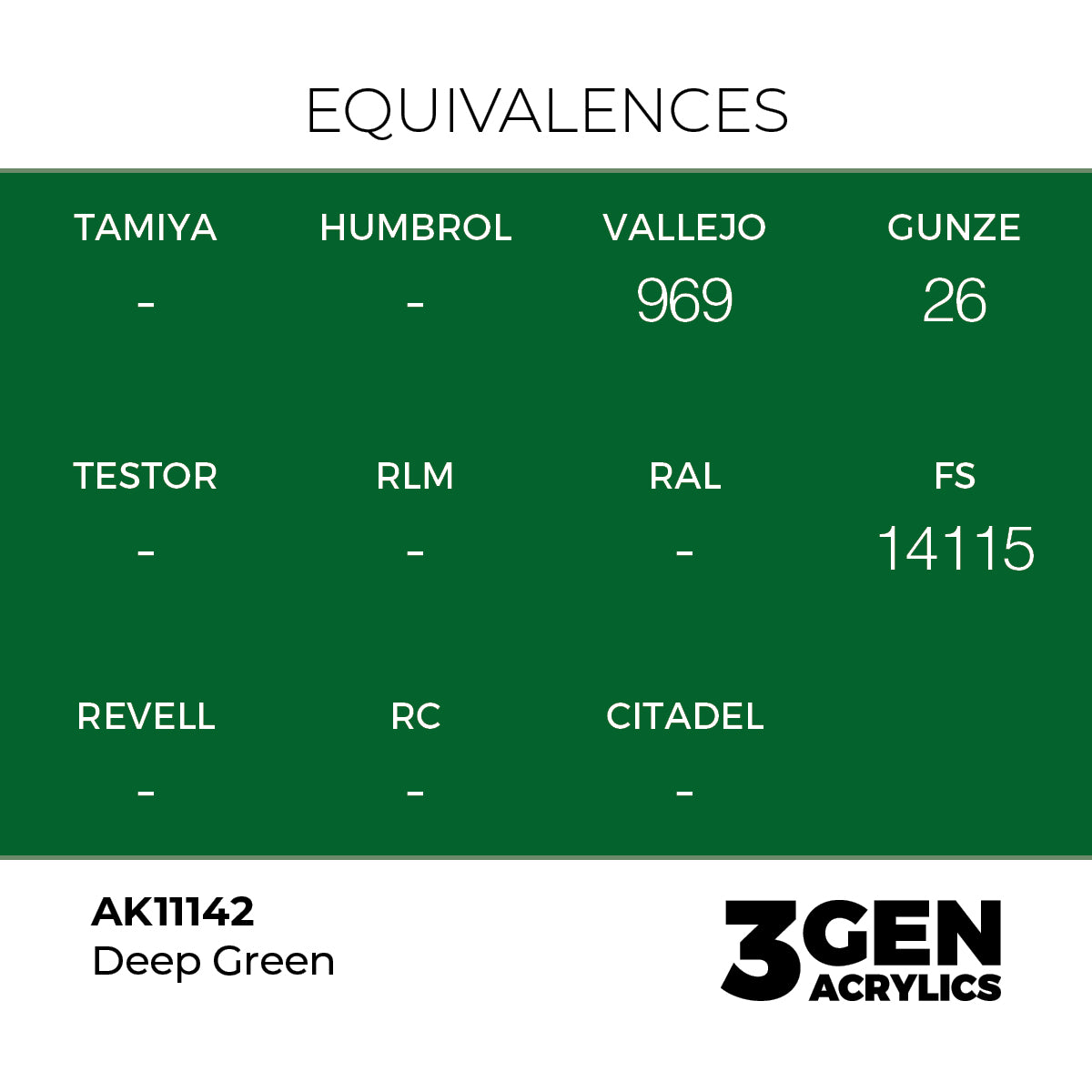 3gen - Intense - Deep Green - 18ml