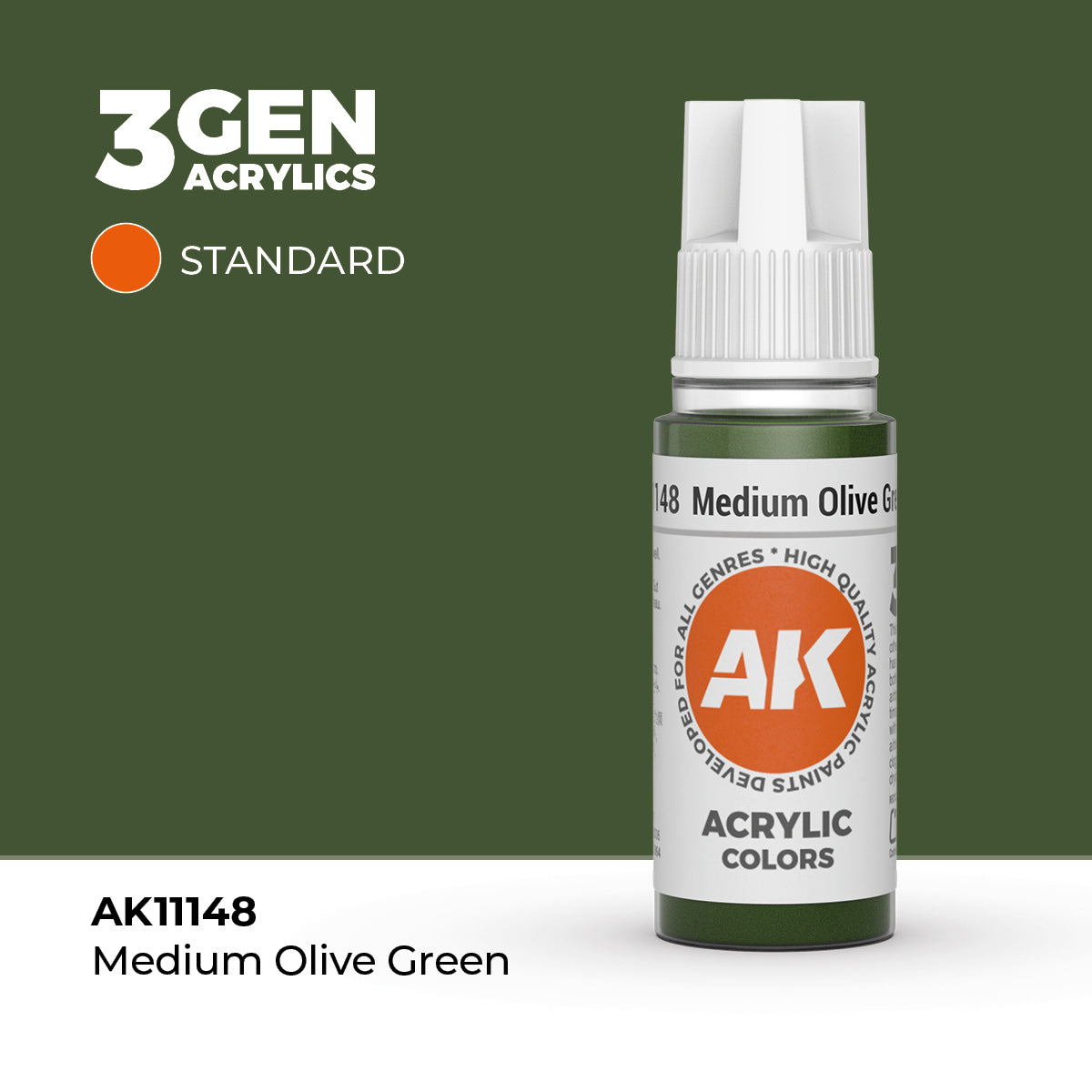3gen - Medium Olive Green - 18ml
