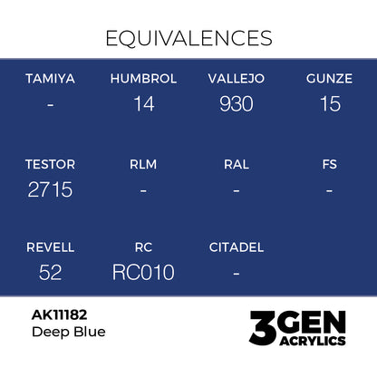 3gen - Intense - Deep Blue - 18ml