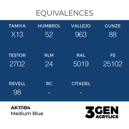 3gen - Medium Blue - 18ml