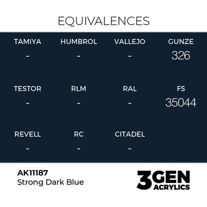 3gen - Strong Dark Blue - 18ml
