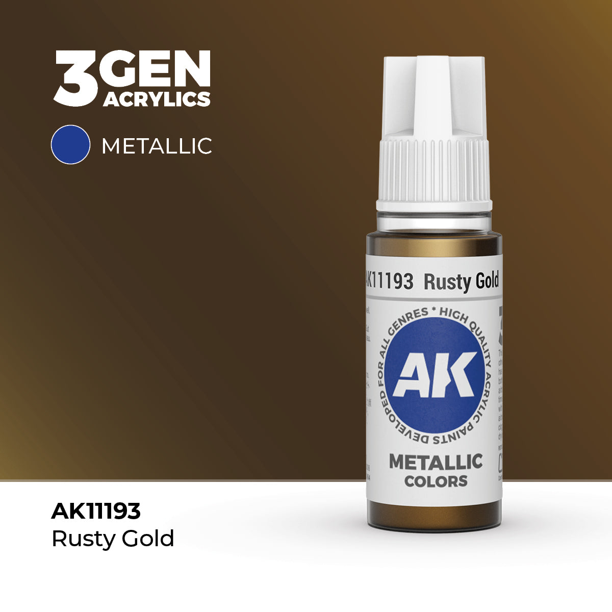 3gen - Metallic - Rusty Gold - 18ml