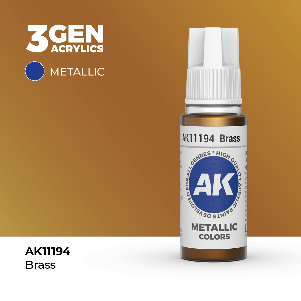 3gen - Metallic - Brass - 18ml