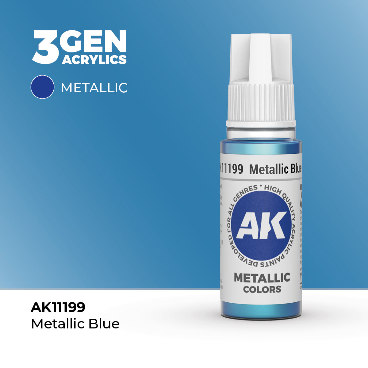 3gen - Metallic - Blue - 18ml
