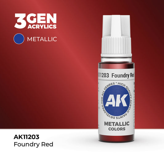 3. Generation - Metallic - Foundry Red - 18ml