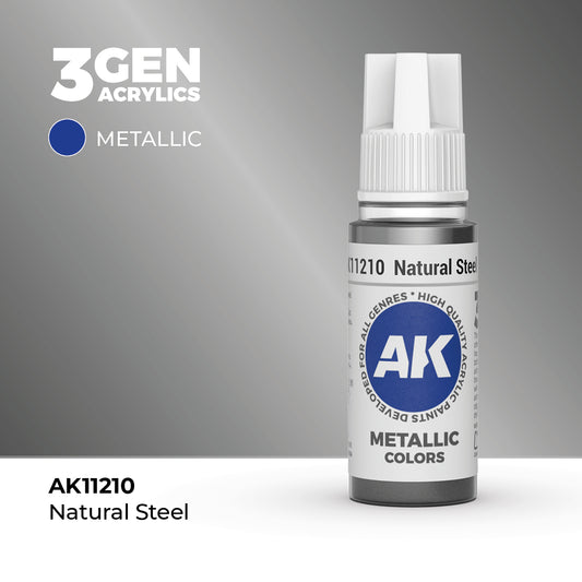 3. Gen. – Metallic – Naturstahl – 18 ml