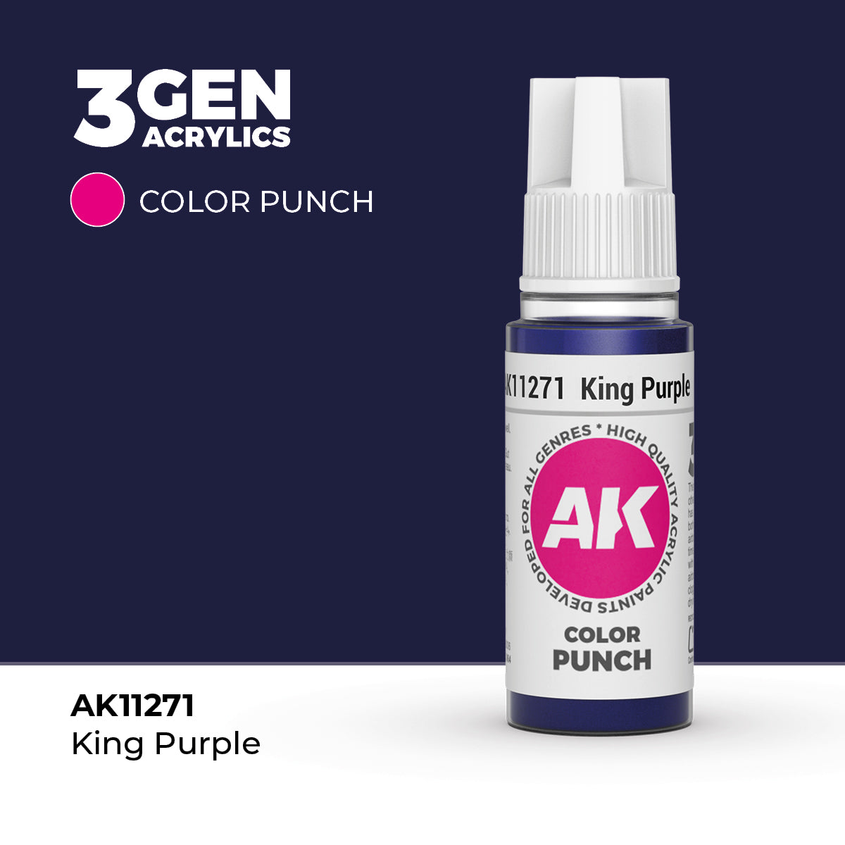 3gen - Color Punch - King Purple - 18ml
