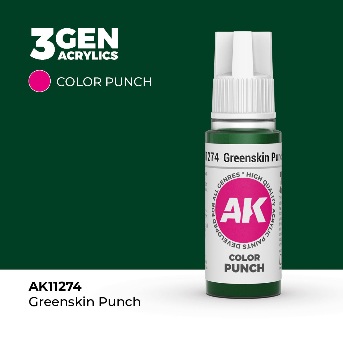 3gen - Color Punch - Greenskin Punch - 18ml