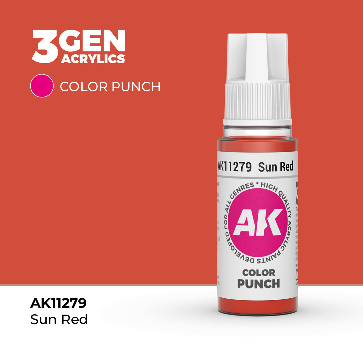 3gen - Color Punch - Sun Red - 18ml
