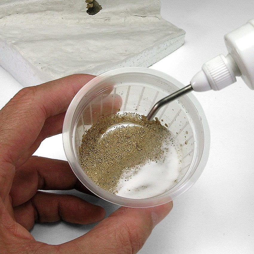 Neutrale Textur des Geländes