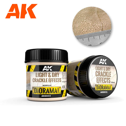 Light &amp; Dry Crackle-Effekte - 100 ml