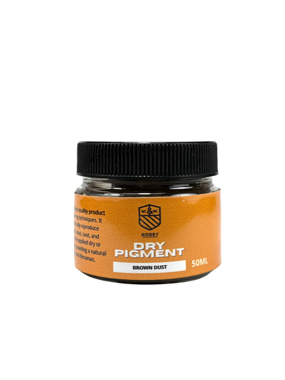 Braunes Staubpigment