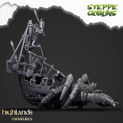 Küstengoblins Riesenkrabbe