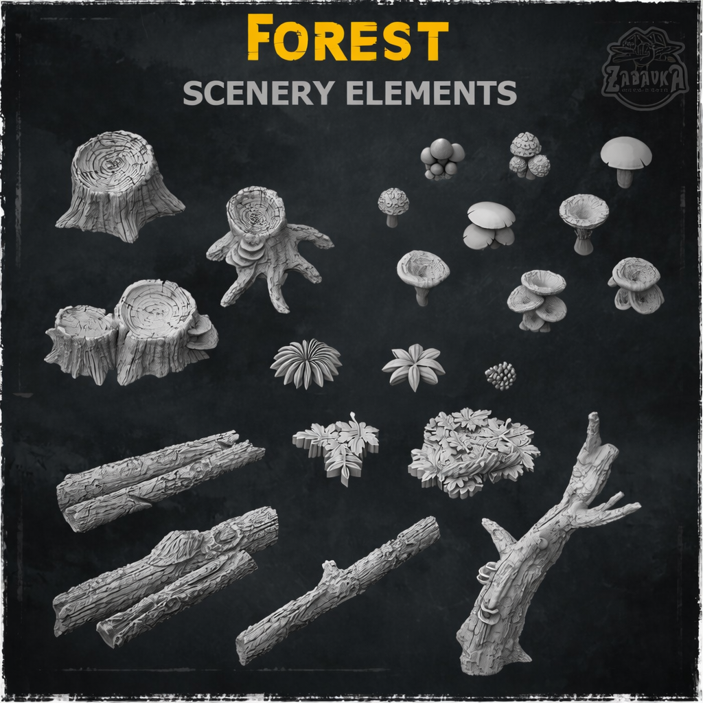 Basing Bits - Forest Elements