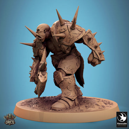 Brutale Ork-Axt – Bereithalten