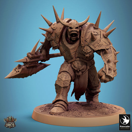 Brutale Ork-Axt – Bereit zum Gehen
