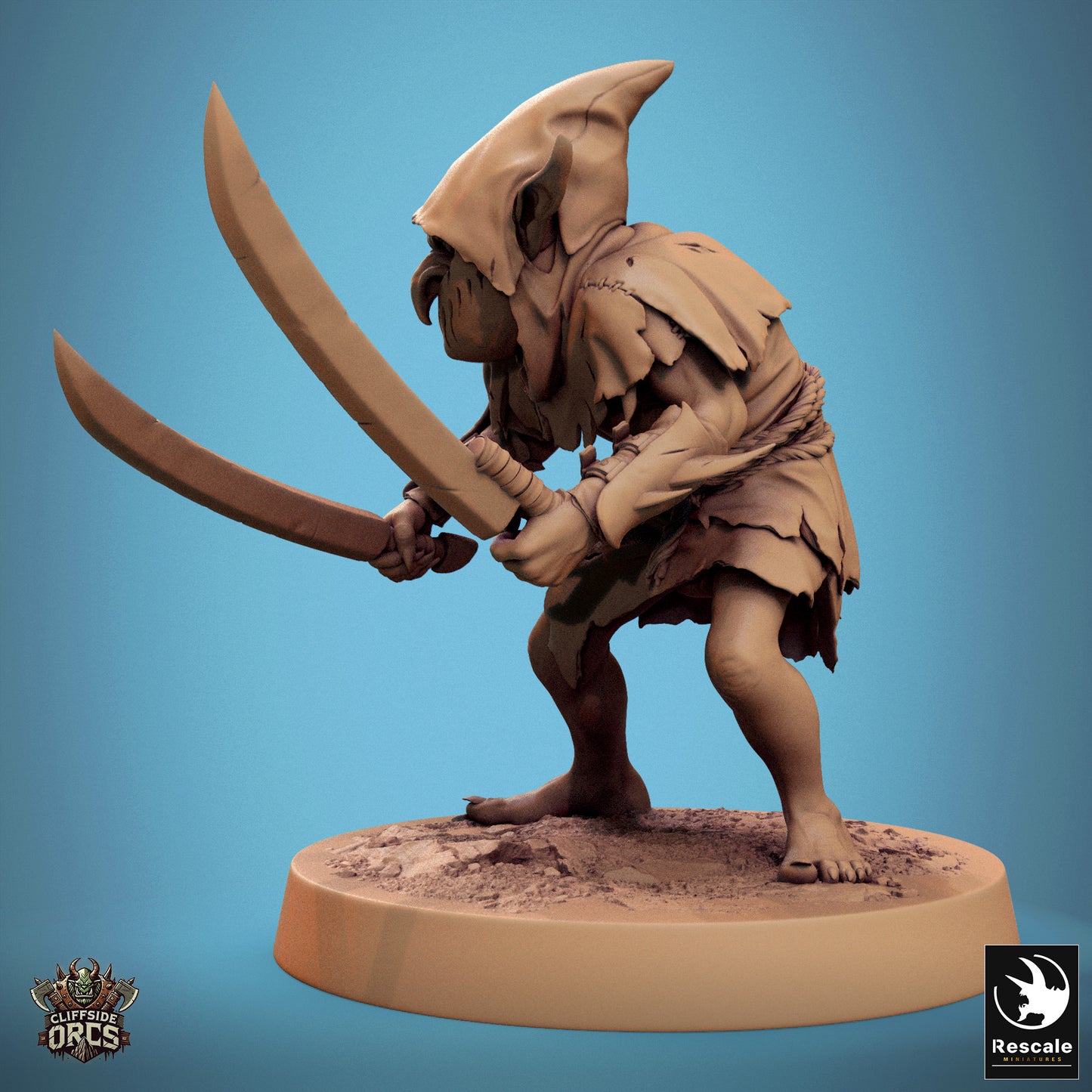 Doppelschwert des Goblins – Haltung B