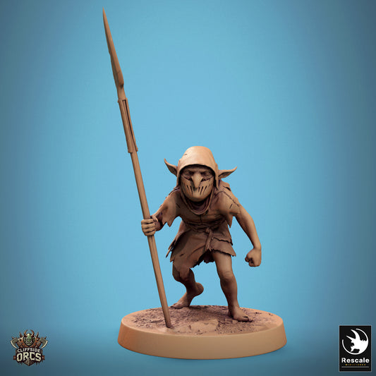 Goblin-Speer – Haltung