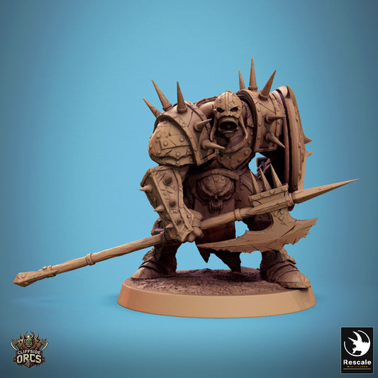 Infanterie-Ork-Speerschild - Wütend