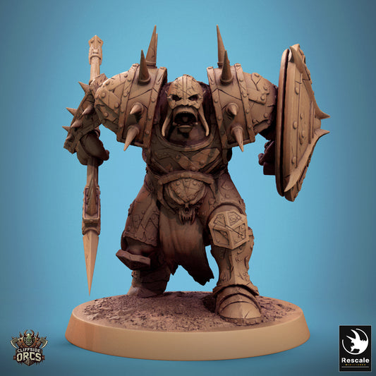Infanterie-Ork-Speerschild – Wut