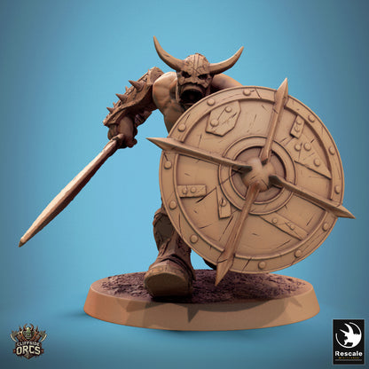 Infanterie-Ork-Schwertschild – Lauf