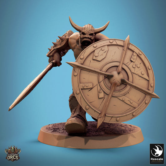 Infanterie-Ork-Schwertschild – Lauf