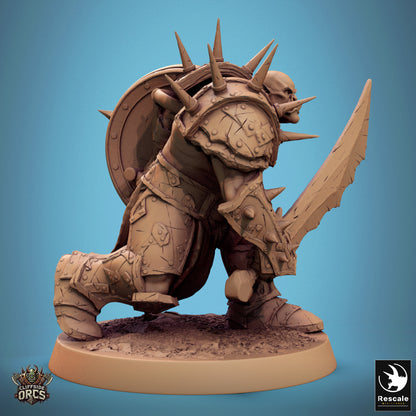 Infanterie-Ork-Schwertschild – Gehbereit