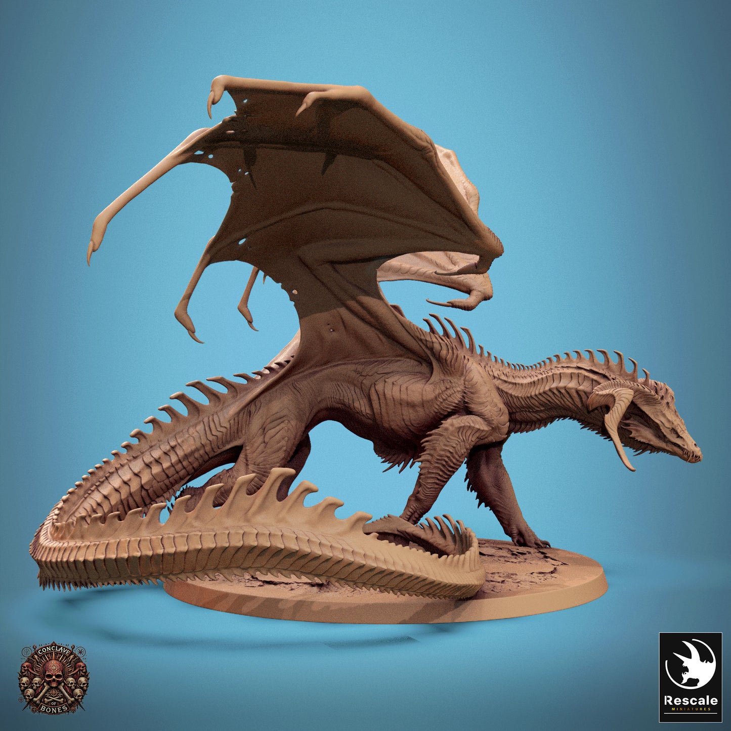 Schwarzer Drache - Spaziergang