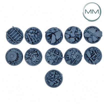 32 mm zerstörte Stadtbasis – 10x