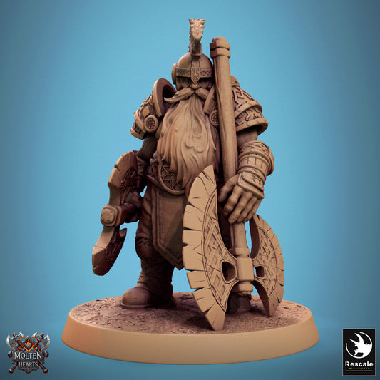 Dwarf Warrior - Big Ax Stand 2