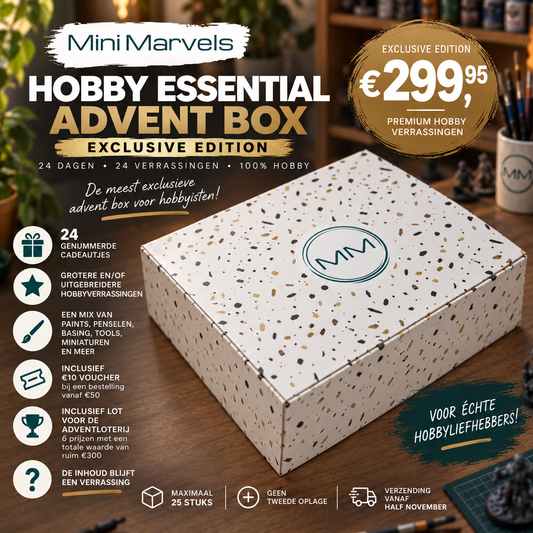 Mini Marvels Hobby Essential Advent Box - Exclusive Edition